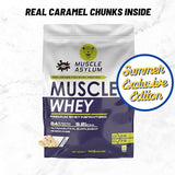 Muscle Asylum Premium Whey Protein 1kg l 24g Protein/Serving For Muscle Building & Recovery, 25 Servings