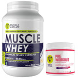 Muscle Whey Protein 1 kg + Pre-workout Fruit Punch 180g