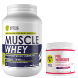 Muscle Whey Protein 1 kg + Pre-workout Fruit Punch 180g