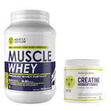 Muscle Whey Protein 1kg and creatine Unflavoured 250g