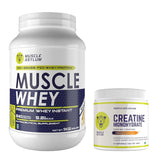 Muscle Whey Protein 1kg  and Creatine Orange 250g