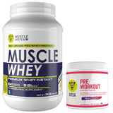 Muscle Whey Protein 1 kg + Pre-workout Fruit Punch 180g