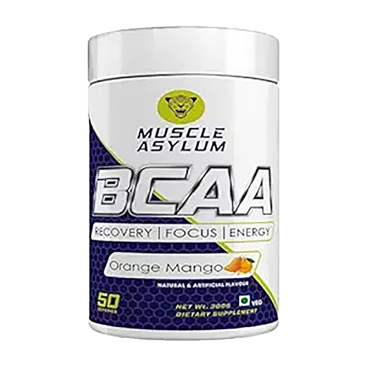 Muscle Asylum BCAA Powder-300g (50 Servings)
