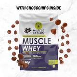 Muscle Asylum Premium Whey Protein 1kg l 24g Protein/Serving For Muscle Building & Recovery, 25 Servings