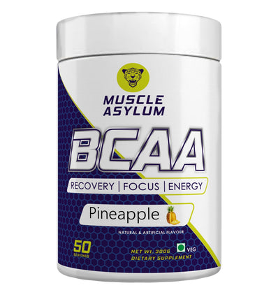 Muscle Asylum BCAA Powder-300g (50 Servings)