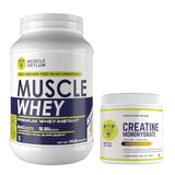 Muscle Whey Protein 1kg and Creatine Mango 250g