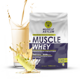 Muscle Asylum Premium 1kg Whey Protein Blend - 24g Protein Per Serving For Muscle Building & Recovery,25 Servings