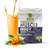 Muscle Asylum Premium 1kg Whey Protein Blend - 24g Protein Per Serving For Muscle Building & Recovery,25 Servings