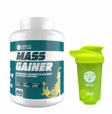 Muscle Asylum- Muscle Mass Anabolic Gainer- 14g Protein, 48g carbs, 275g Calories High Calorie Mass Gainer Weight Gainer Powder