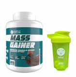Muscle Asylum- Muscle Mass Anabolic Gainer- 14g Protein, 48g carbs, 275g Calories High Calorie Mass Gainer Weight Gainer Powder