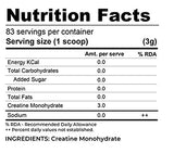 Muscle Asylum Micronized Creatine Monohydrate Powder - 83 Servings, 250gm (Unflavored) & Muscle Asylum- Whey Protein Concentrate 80% - 18g Protein - (Unflavoured, 1 kg / 2.2 lb, 29 Servings)