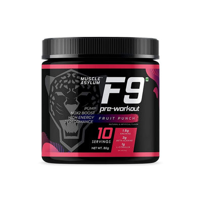 F9 Pre Workout Fruit Punch (10 Servings)