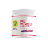 Muscle Asylum- Muscle Whey 100% Whey Protein - 24g Protein, 5.29g BCAA - Strawberry (29 Servings) - 1 Kg (2.2Lbs) & Muscle Asylum Pre-Workout - 30 Servings, 180gm (FRUIT PUNCH)