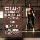 Muscle Asylum Critical Protein With Oats Complex 1.5KG (Double Chocolate) l 24G Of Protein & Carbs/Serving For Muscle Building & Recovery, 25 Servings