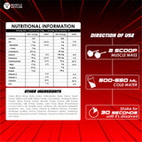 Muscle Asylum- Muscle Mass Anabolic Gainer- 14g Protein, 48g carbs, 275g Calories High Calorie Mass Gainer Weight Gainer Powder