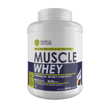 Muscle Asylum- Muscle Whey 100% Whey Protein - 24g Protein, 5.2g BCAA - (50 Servings), 2 Kg (4.4Lbs))