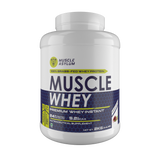 Muscle Asylum- Muscle Whey 100% Whey Protein - 24g Protein, 5.2g BCAA - (50 Servings), 2 Kg (4.4Lbs))