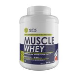 Muscle Asylum- Muscle Whey 100% Whey Protein - 24g Protein, 5.2g BCAA - (50 Servings), 2 Kg (4.4Lbs))